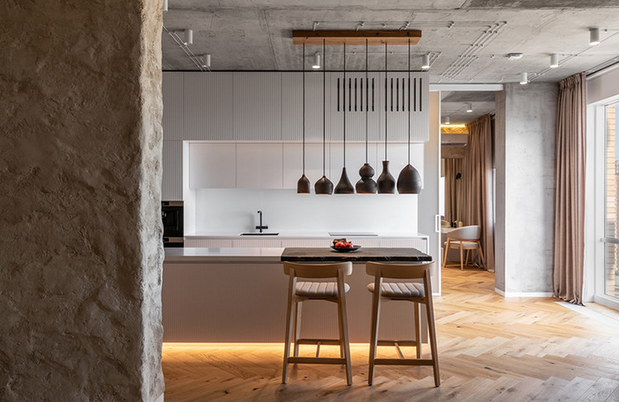 Reviving Traditional Architecture: Mazanka Apartment by Makhno Studio