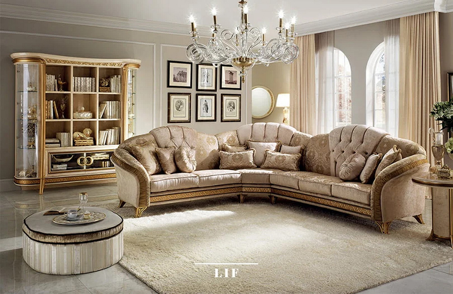 The Elegance of Neoclassical Style Sofas: Exploring Arredoclassic Collections